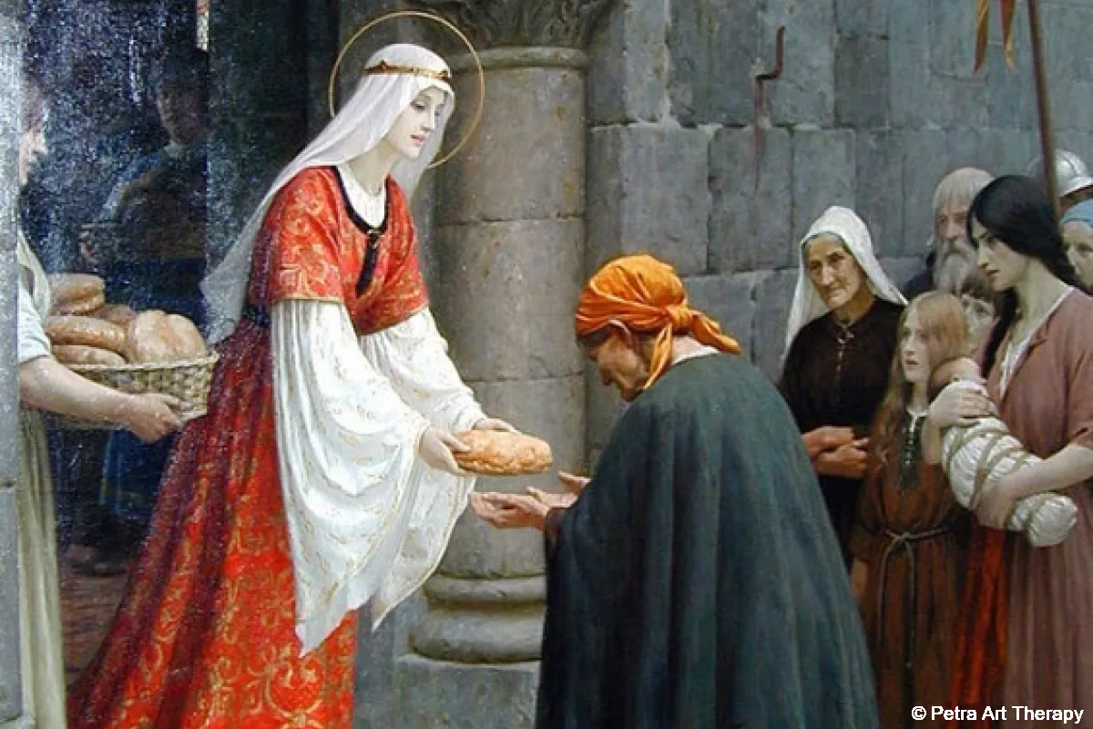 Néphagyomány, szimbolika és lélektani üzenetek Árpád-házi Szent Erzsébet alakján keresztül